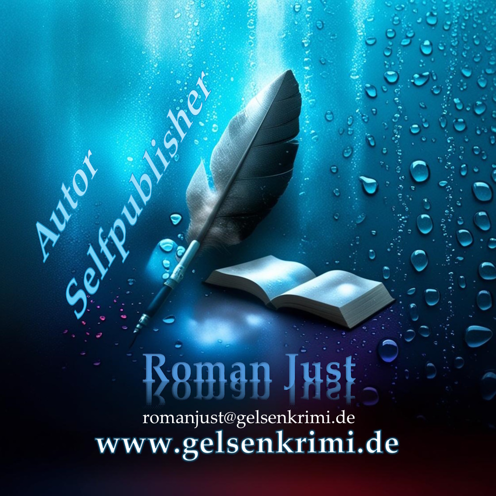 Logo Autor & Selfpublisher Roman Just – gelsenkrimi.de