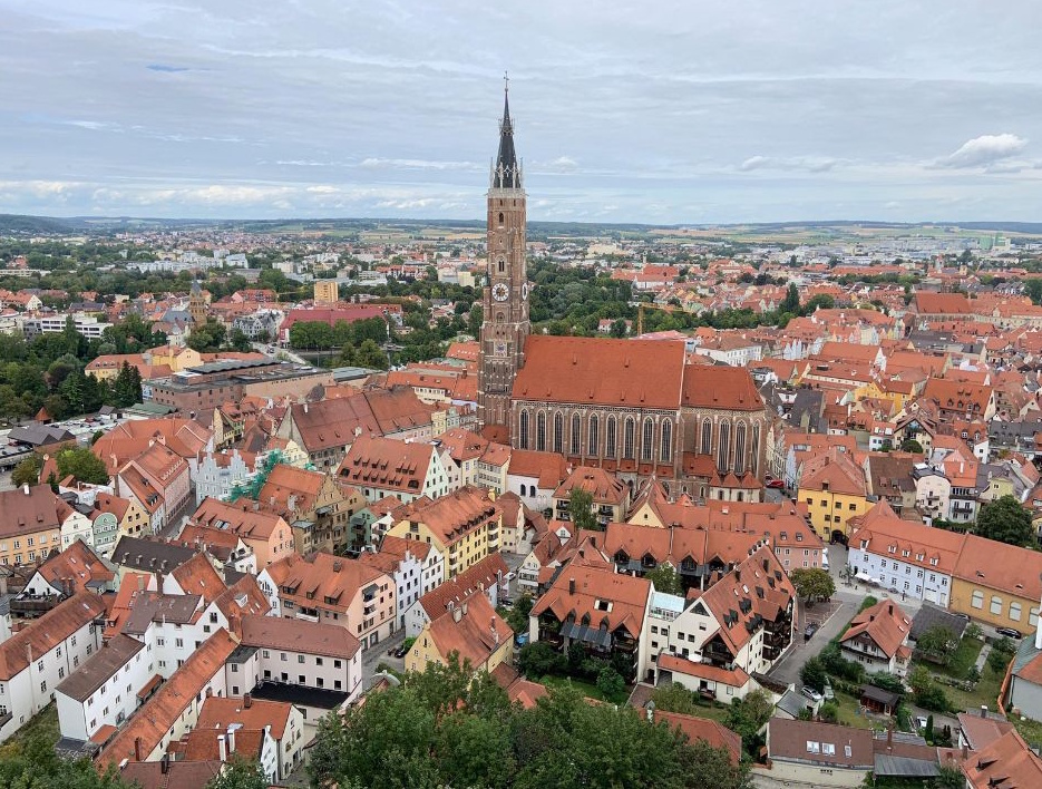Roman Just – Werdegang Galerie 1 – Landshut – Altstadt mit St. Martin