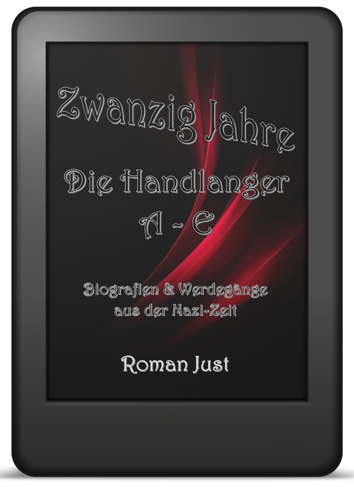 Buchcover »Zwanzig Jahre – Die Handlanger A–E« von Roman Just: Biografien & Werdegänge aus der Nazi-Zeit als E-Book