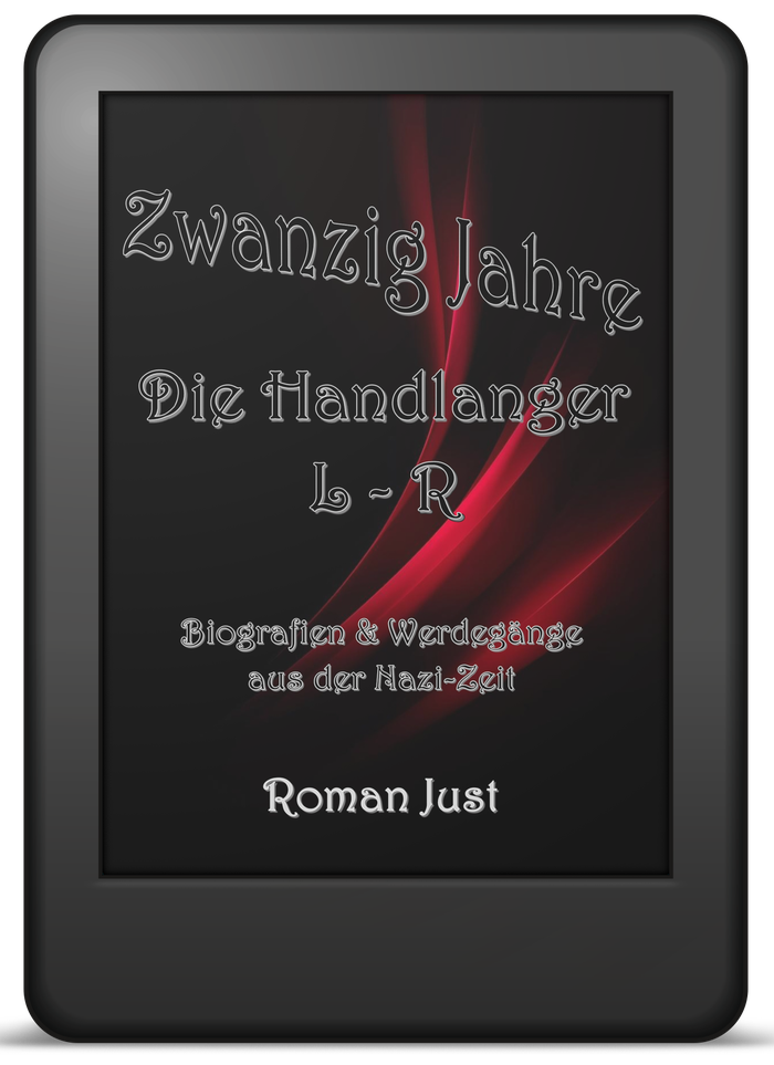 Buchcover »Zwanzig Jahre – Die Handlanger L–R« von Roman Just: Biografien & Werdegänge aus der Nazi-Zeit als E-Book