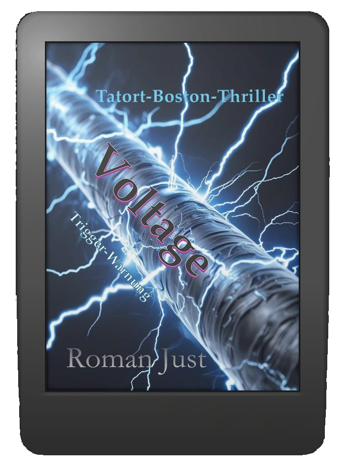 Buchcover »Voltage« – Tatort-Boston-Thriller von Roman Just als E-Book